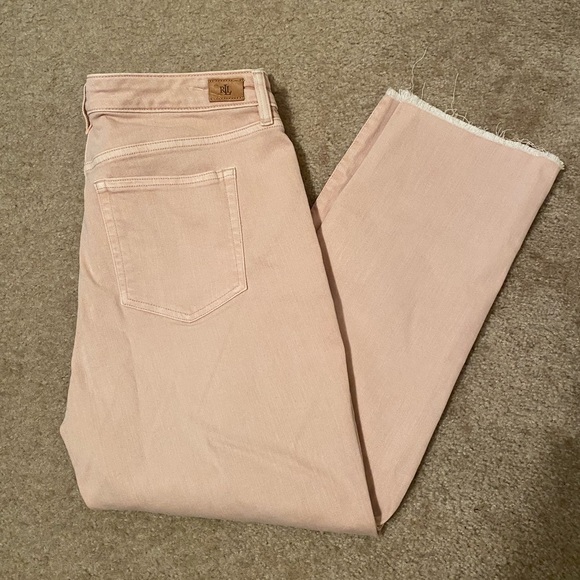 Lauren Ralph Lauren Denim - 🌺*5/$25* Blush Pink Ralph Lauren Frayed Hem Jeans